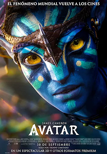 Pelicula Avatar 1 2022 3D, aventuras, director James Cameron
