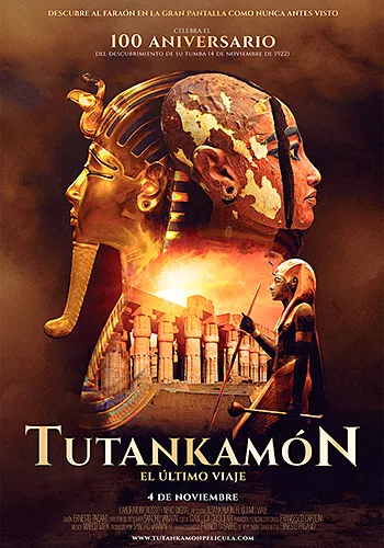 Pelicula Tutankamón: el último viaje VOSE, documental, director Ernesto Pagano