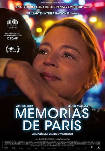 Pelicula Memorias de París, drama, director Alice Winocour