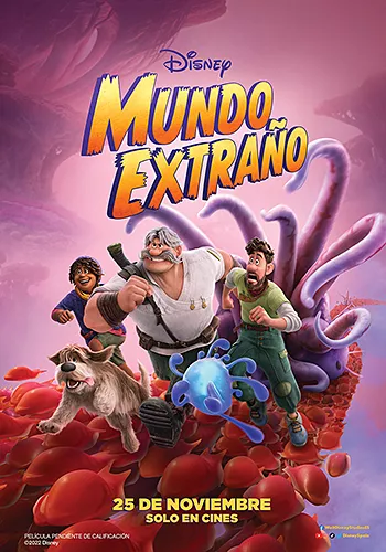 Pelicula Mundo extraño 4DX, animacio, director Don Hall