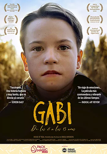 Pelicula Gabi de los 8 a los 13 años VOSE, documental, director Engeli Broberg