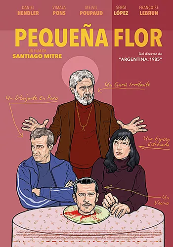 Pelicula Pequea flor, drama, director Santiago Mitre