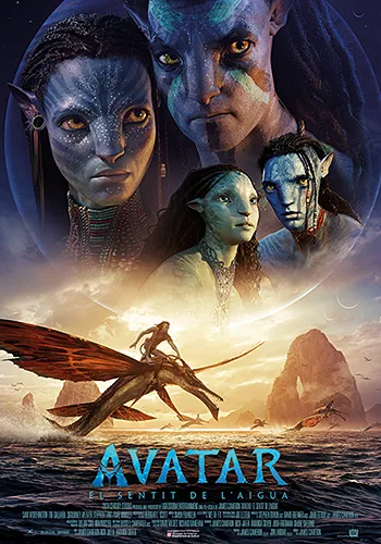 Pelicula Avatar. El sentit de laigua CAT, aventures, director James Cameron