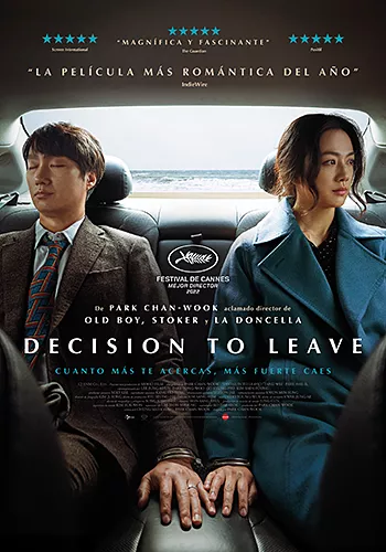 Pelicula Decision to leave, thriller, director Park Chan-wook