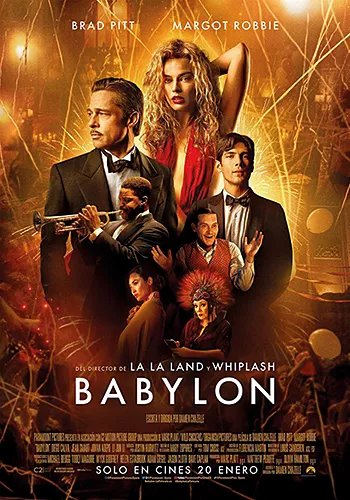 Pelicula Babylon, drama, director Damien Chazelle