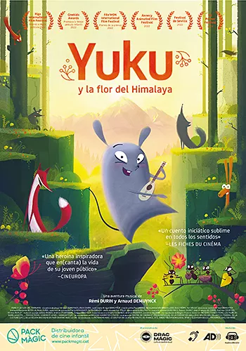 Pelicula Yuku y la flor del Himalaya VOSE, animacion, director Arnaud Demuynck y Rmi Durin