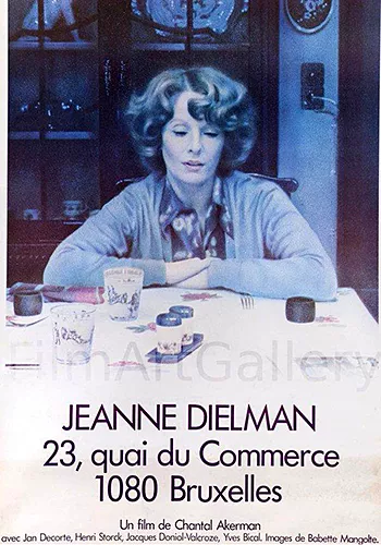 Pelicula Jeanne Dielman 23 quai du Commerce 1080 Bruxelles, drama, director Chantal Akerman