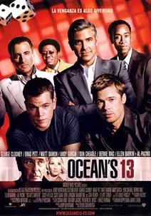 Pelicula Oceans 13, comedia, director Steven Soderbergh