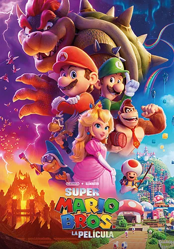 Pelicula Super Mario Bros. La película VOSE, animacion, director Aaron Horvath y Michael Jelenic