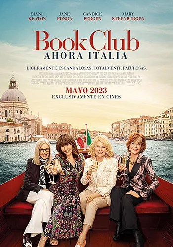 Pelicula Book Club. Ahora Italia, comedia, director Bill Holderman
