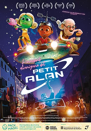 Pelicula Lincident alienígena del Petit Alan CAT, animacio, director Amalie Næsby Fick