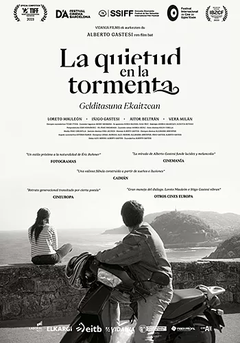 Pelicula La quietud en la tormenta, drama romance, director Alberto Gastesi