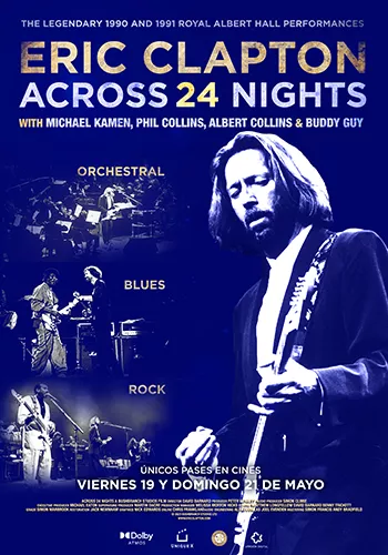 Eric Clapton. Across 24 nights