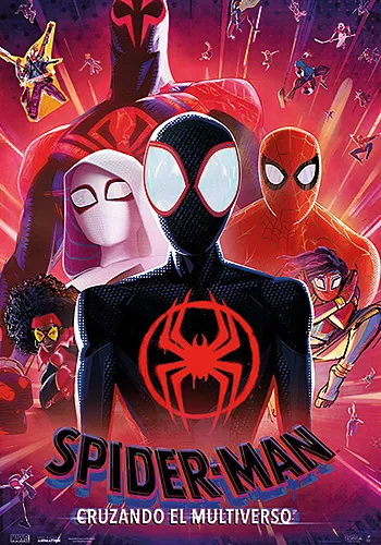 Pelicula Spider-Man: Cruzando el multiverso 4DX, animacion, director Joaquim Dos Santos y Kemp Powers y Justin K. Thompson