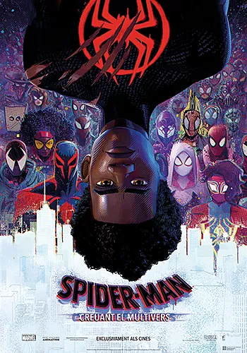 Pelicula Spider-Man: Creuant el multivers CAT, animacion, director Joaquim Dos Santos y Kemp Powers y Justin K. Thompson