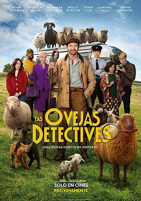 Carátula de la película Las ovejas detectives Pelicula Las ovejas detectives, comedia, director Kyle Balda
