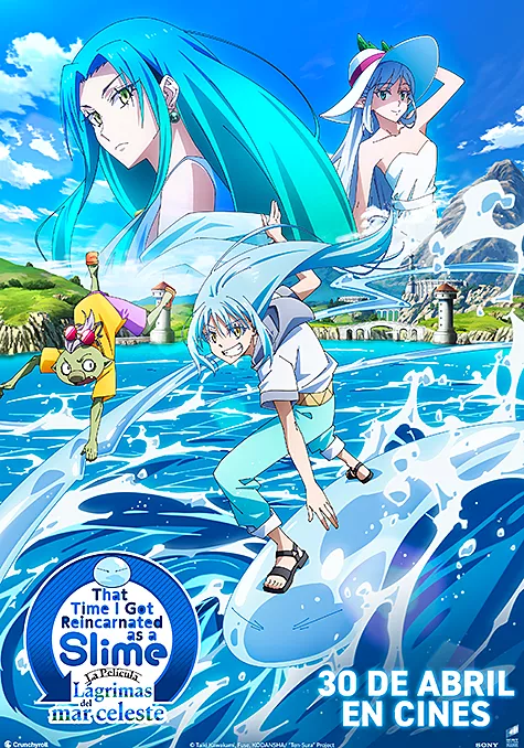 That Time I Got Reincarnated as a Slime. La pel�cula: L�grimas del mar celeste