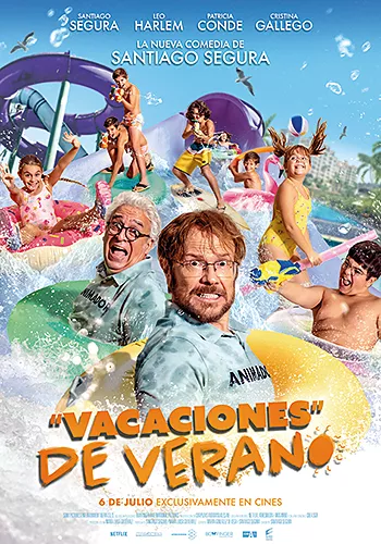 Pelicula Vacaciones de verano, comedia, director Santiago Segura