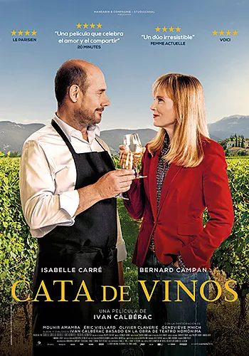 Pelicula Cata de vinos, comedia romance, director Ivan Calbrac