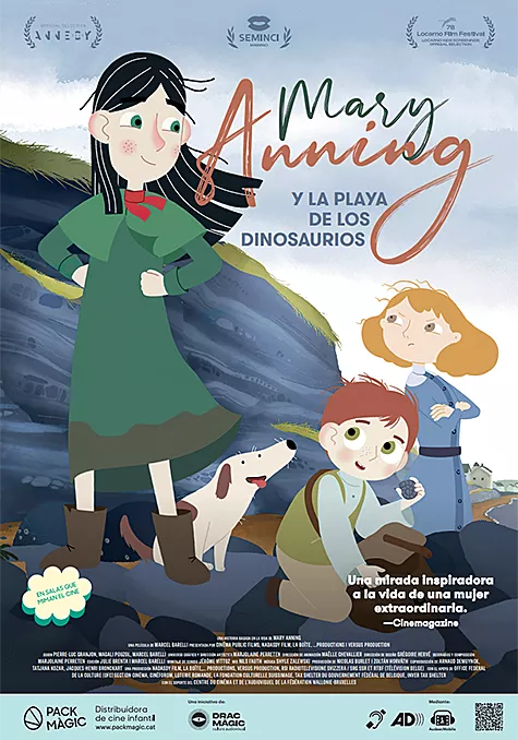 Mary Anning y la playa de los dinosaurios