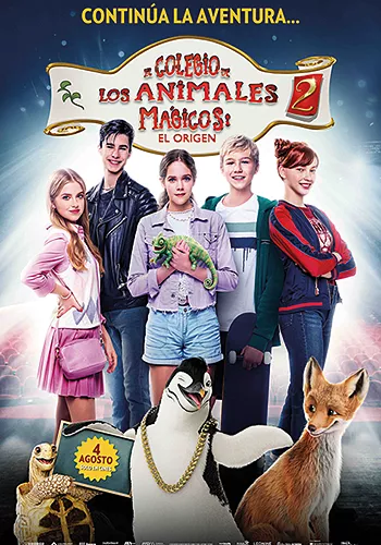 Carátula de la película El colegio de los animales mágicos 2. El origen Pelicula El colegio de los animales mágicos 2. El origen, aventuras, director Sven Unterwaldt Jr.