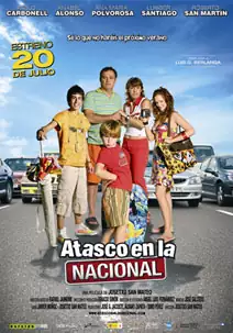 Pelicula Atasco en la nacional, comedia, director Josetxo San Mateo
