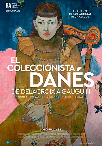 Carátula de la película El coleccionista danés: de Delacroix a Gauguin Pelicula El coleccionista danés: de Delacroix a Gauguin, documental, director David Bickerstaff