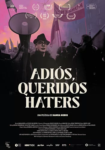 Pelicula Adis queridos haters VOSE, documental, director Hanka Nobis