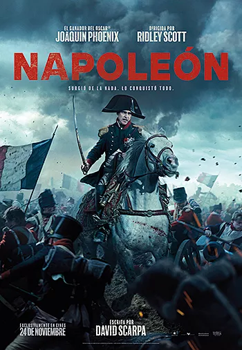 Pelicula Napoleón, drama historica, director Ridley Scott