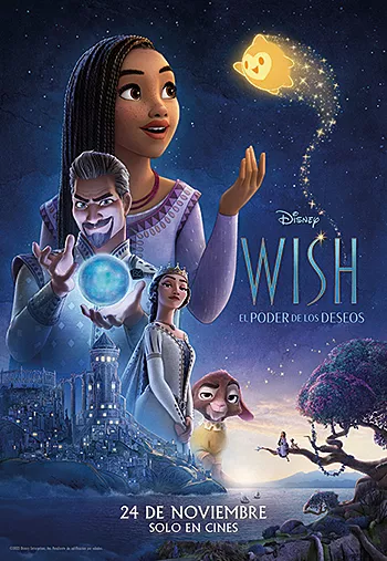 Pelicula Wish. El poder de los deseos, animacion, director Chris Buck y Fawn Veerasunthorn