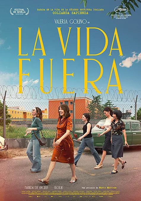 Caràtula de la pel.lícula La vida fuera Pelicula La vida fuera, drama, director Mario Martone