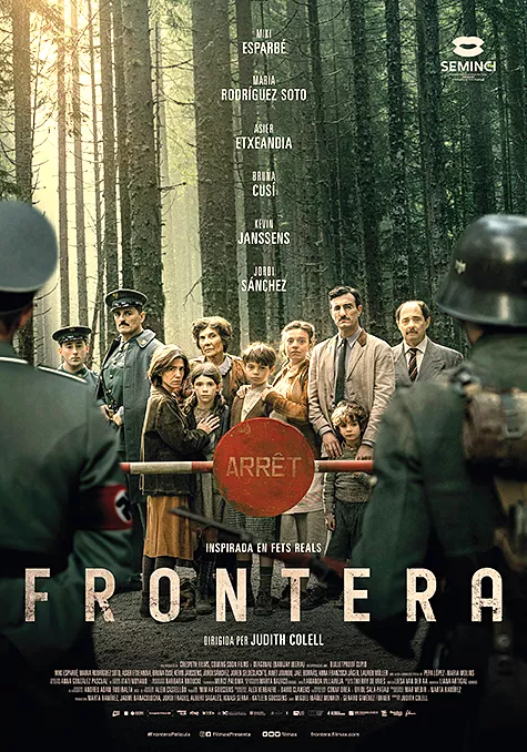 Caràtula de la pel.lícula Frontera (CAT) Pelicula Frontera CAT, drama historica, director Judith Colell