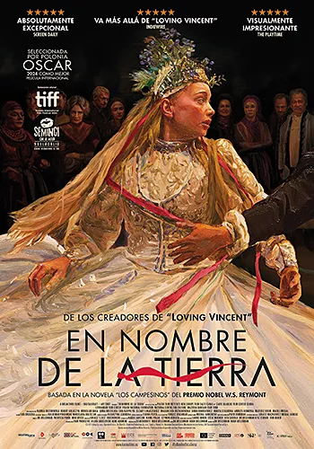 Pelicula En nombre de la tierra, drama, director Hugh Welchman y Dorota Kobiela