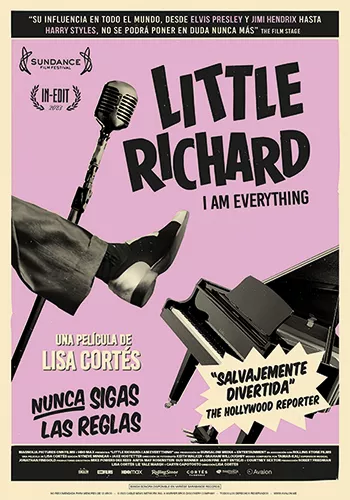 Pelicula Little Richard: I Am Everything VOSE, documental musical, director Lisa Corts