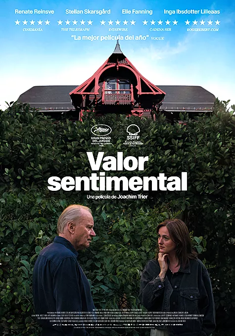 Pelicula Valor sentimental, drama, director Joachim Trier