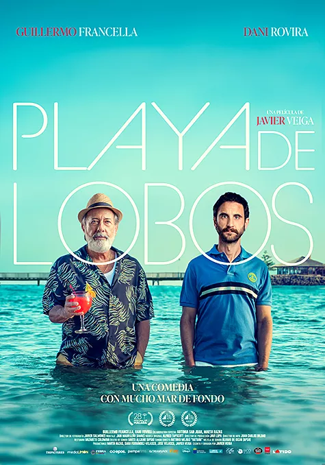 Pelicula Playa de lobos, comedia negro, director Javier Veiga