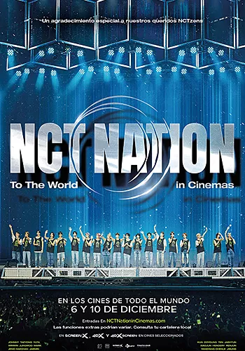 Pelicula NCT Nation. To The World in Cinemas VOSE, documental musical, director Yoon Dong Oh