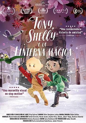 Pelicula Tony Shelly y la linterna mgica, animacion, director Filip Posivac