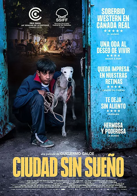 Pelicula Ciudad sin sueo, drama, director Guillermo Galoe