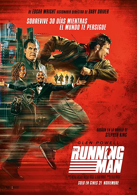 Pelicula The Running Man, accio thriller, director Edgar Wright