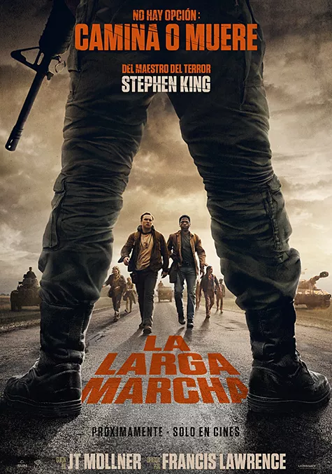 Pelicula La larga marcha, terror, director Francis Lawrence
