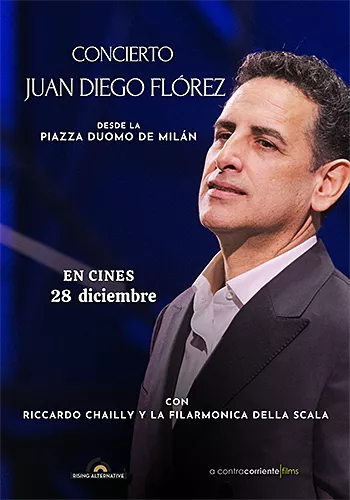 Pelicula Concierto Juan Diego Flrez Piazza Duomo de Miln, concert, director Riccardo Chailly