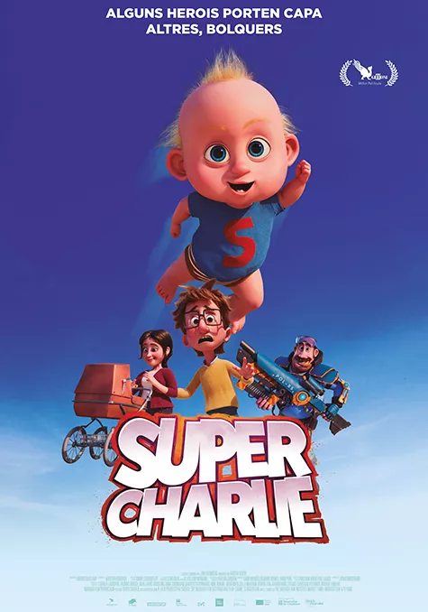 Pelicula Super Charlie CAT, animacio aventures, director Jon Holmberg