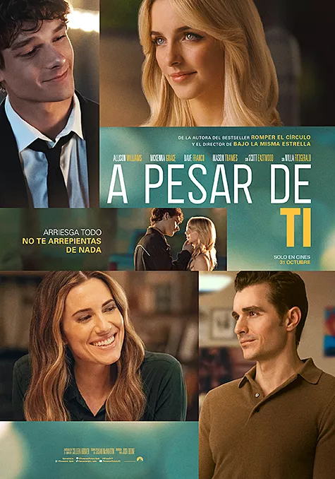 Carátula de la película A pesar de ti Pelicula A pesar de ti, drama, director Josh Boone