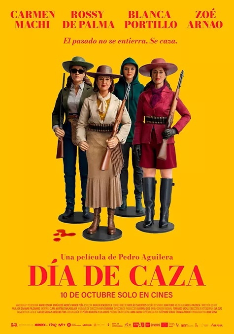 Pelicula Da de caza, comedia negre, director Pedro Aguilera