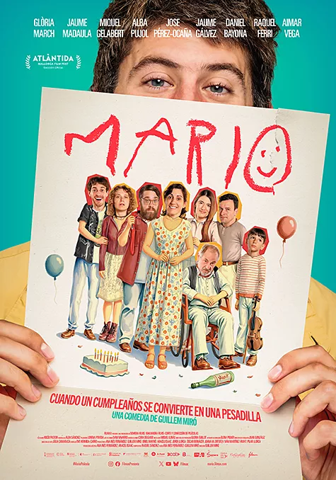 Pelicula Mario, comedia, director Guillem Mir