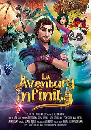 Pelicula La aventura infinita, animacion, director Andrey Kolpin