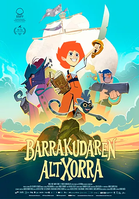 Pelicula Barrakudaren altxorra EUSK, animacion aventuras, director Adri Garca