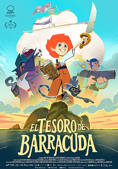 Pelicula El tresor de Barracuda CAT, animacion aventuras, director Adri Garca