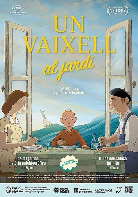 Pelicula Un vaixell al jard CAT, animacion infantil, director Jean-Franois Laguionie